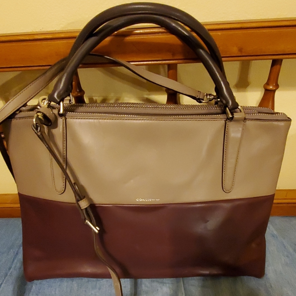 Coach Leather Handbag